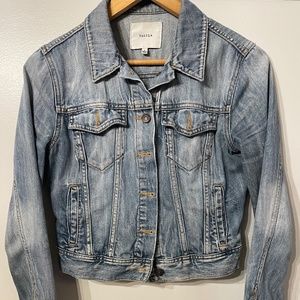 Talula Cropped Denim Jacket